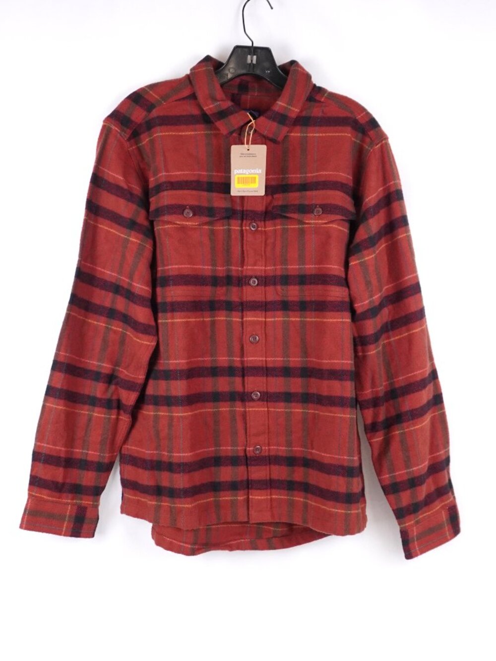 Patagonia Fjord Flannel Shirt In King: Dried Vanilla - Men's Size Medium - NWT